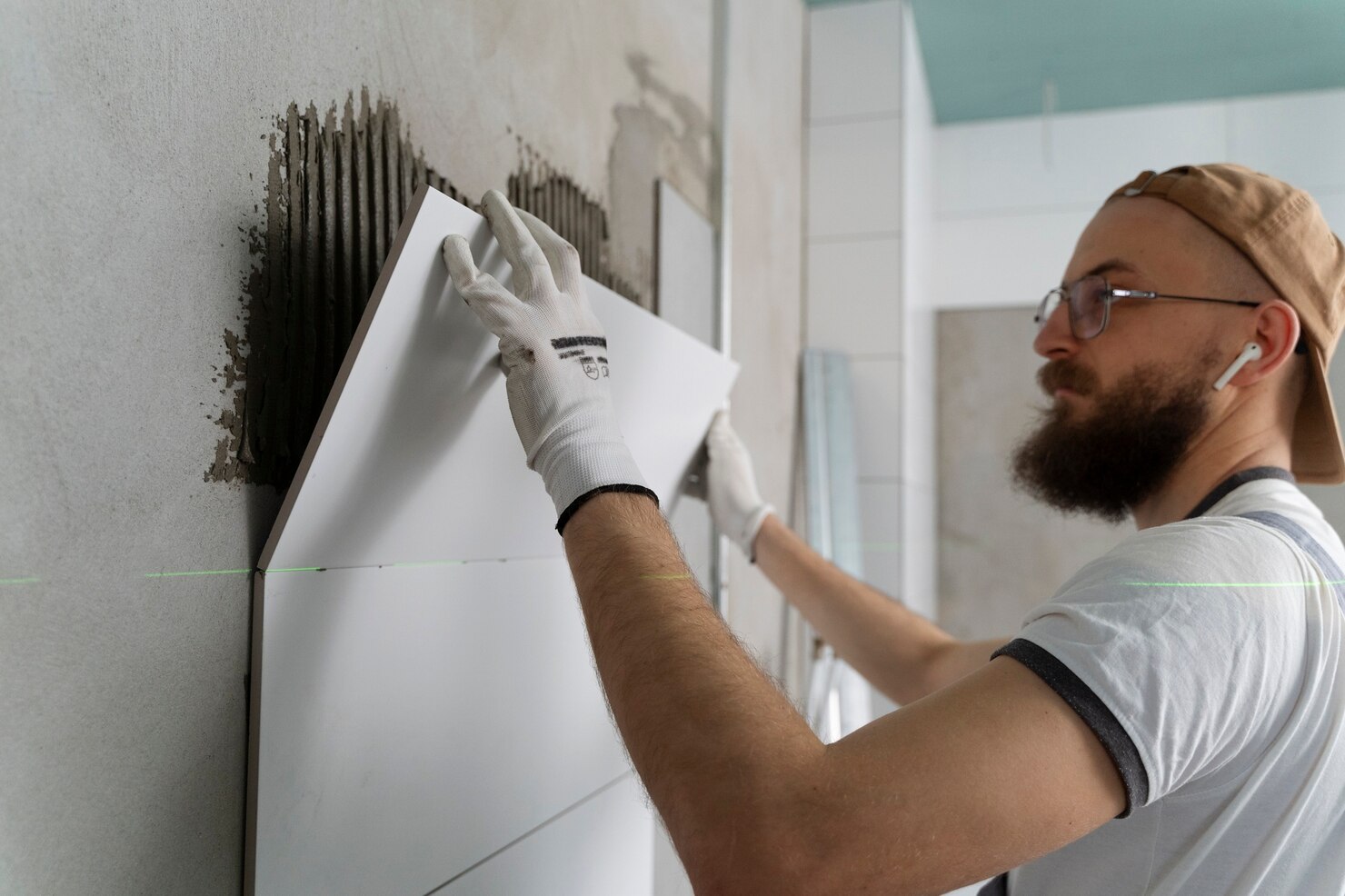 Quality inspection of drywall repair work
